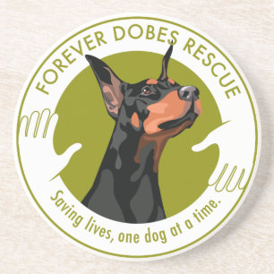 Forever Dobes Logo Onderzetter