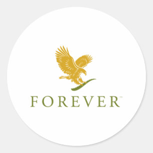 Forever Emblem Ronde Sticker