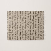 Forever en een daggedicht legpuzzel (Horizontaal)