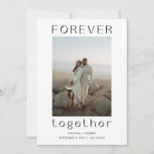 Forever Ensemble Sage Green Mariage Faire-part (Devant)
