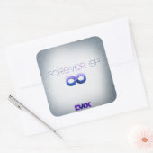 Forever EP-stickers Vierkante Sticker (Envelop)