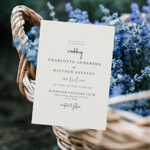 Forever Faithful Cream Geen Ouders Bruiloft II Kaart