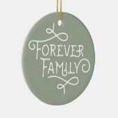 Forever Family Custom Tree Ornament (Rechts)