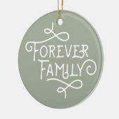 Forever Family Custom Tree Ornament (Links)