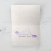 Forever Floral Mariage Carte texte (Intérieur)