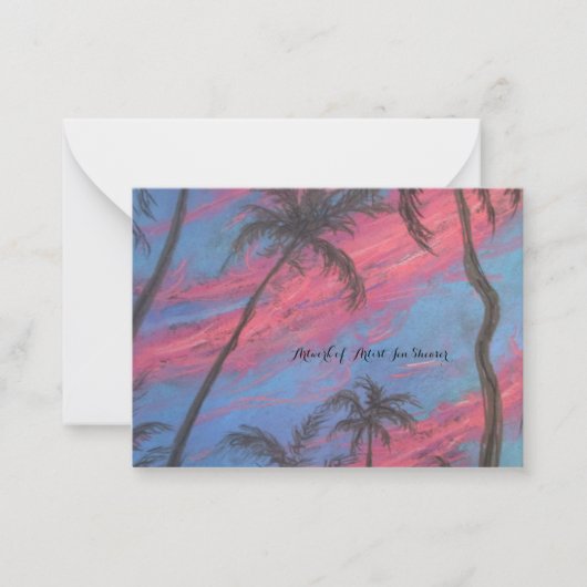 Forever Flutters Notitiekaartje (Voorkant)