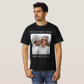 Forever Framed Custom Photo & Message T-Shirt (Devant entier)