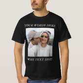 Forever Framed Custom Photo & Message T-Shirt (Devant)