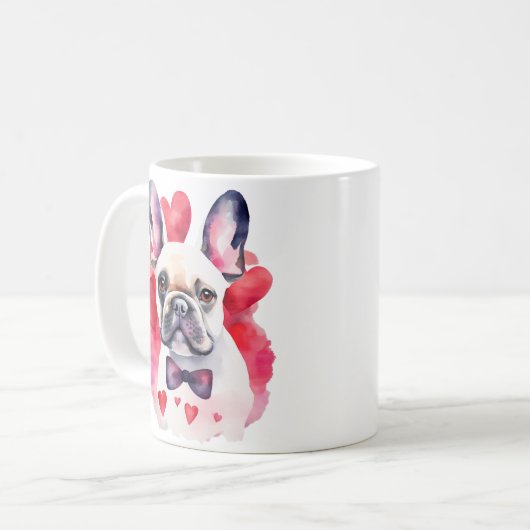 Forever Frenchie Liefde Mok (Voorkant links)