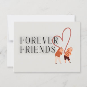 Forever Friends: briefkaart oefenen
