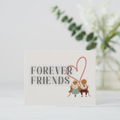 Forever Friends : carte postale du journal (Debout devant)