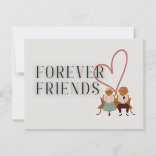 Forever Friends : carte postale du journal
