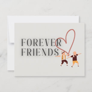 Forever Friends : Carte postale Yoga