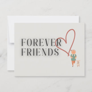 Forever Friends: Dog Postcard Briefkaart