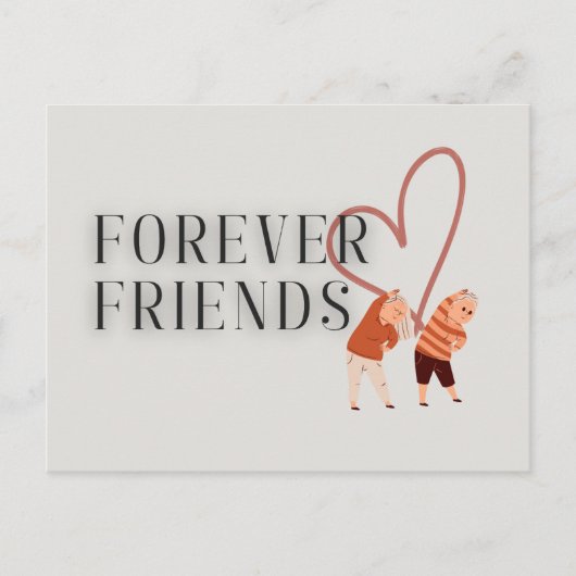 Forever Friends : exercice carte postale (Devant)