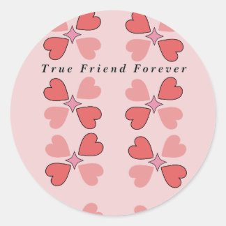 Forever Friends Journal: elk moment koesteren Ronde Sticker