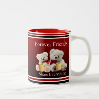 Forever Friends Mugg Tweekleurige Koffiemok