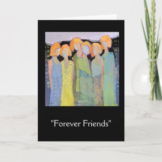 "Forever Friends" Opmerking Kaart (Voorkant)