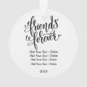 Forever Friends Ornament (achterkant)