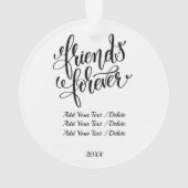 Forever Friends Ornament (achterkant)