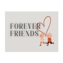 Forever Friends: Runner Briefkaart
