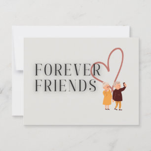 Forever Friends: Selfie Briefkaart