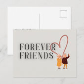 Forever Friends : Selfie Carte Postale (Devant / Derrière)