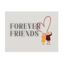 Forever Friends : Selfie Carte Postale