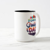 Forever Grateful, Dad - Twee-tone Mok (15 oz) (Voorkant rechts)