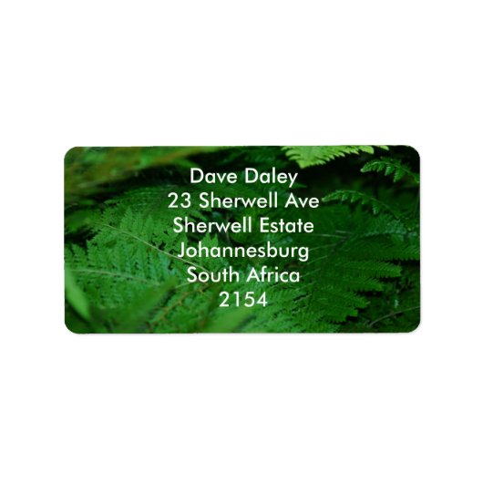 Forever groen etiket (Voorkant)