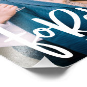 Forever Hand Lettered | Trouwfoto Foto Afdruk (Hoek)