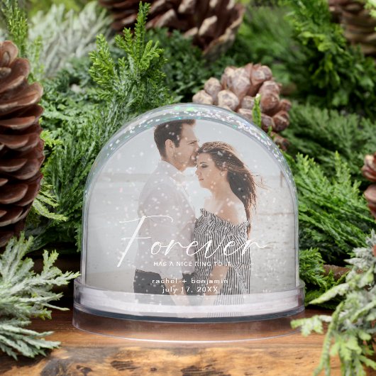 Forever has a nice ring Photo Engagement Modern  (Hiver)