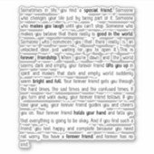 Forever has no end sticker (Voorkant)