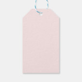 Forever Home Pastel Hearts Adoptie Foster Shower Cadeaulabel (Achterkant)
