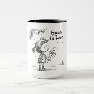 "Forever In Love" Daisy Sketch Mok