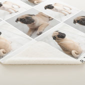 Forever in ons hart Foto Collage Memorial Sherpa Deken (3/4)