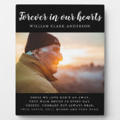 Forever in ons hart Foto gedicht Fotoplaat (Voorkant)