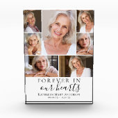 Forever in ons hart Foto Sympathie Memorial (Voorkant)