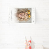 Forever in ons hart Memorial Foto Spandoek (Insitu)