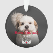 Forever in our Heart Chien 2 Photo Pet Memorial (devant)