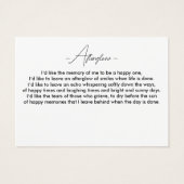 Forever In Our Hearts 3 Photo Funeral Prayer Card (Dos)