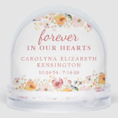 Forever in Our Hearts Fleur sauvage Photo (Arrière)