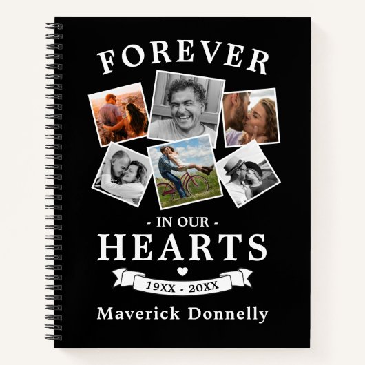 Forever in our Hearts Memorial Livre d'invité (Devant)