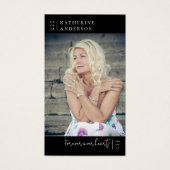 Forever in Our Hearts Photo Funeral Prayer Card (Devant)