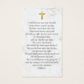 Forever in Our Hearts Photo Funeral Prayer Card (Dos)