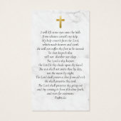 Forever in Our Hearts Photo Funeral Prayer Card (Dos)