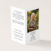 Forever in our Hearts Photo Poem Memorial Prayer (Outside)