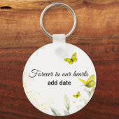 Forever in our hearts sleutelhanger (Achterkant)