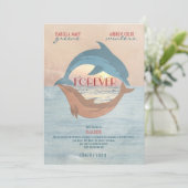 FOREVER - Invitation Mariage de style d'affiche de (Debout devant)