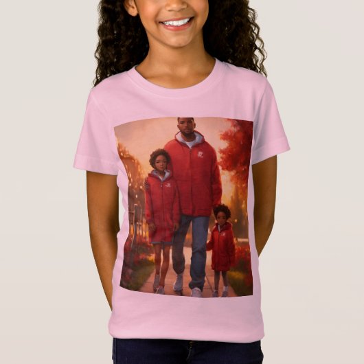 Forever Lit: Familie Flame T-shirt (Voorkant)